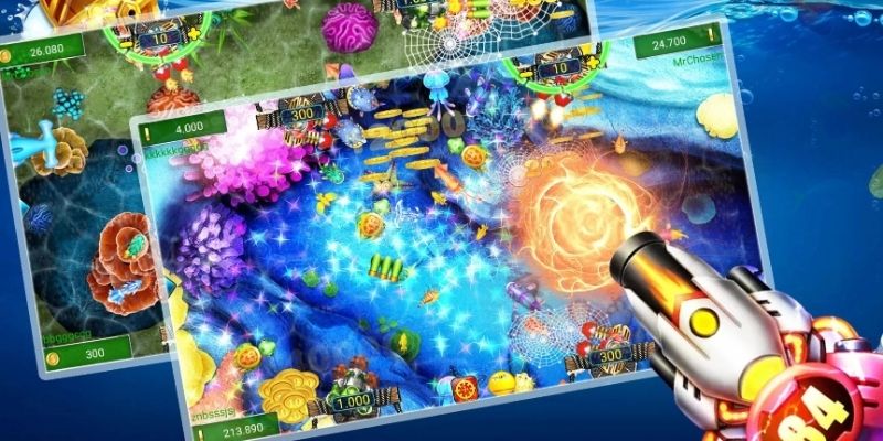 Cập nhật hệ thống vũ khí có trong game bắn cá 777Club